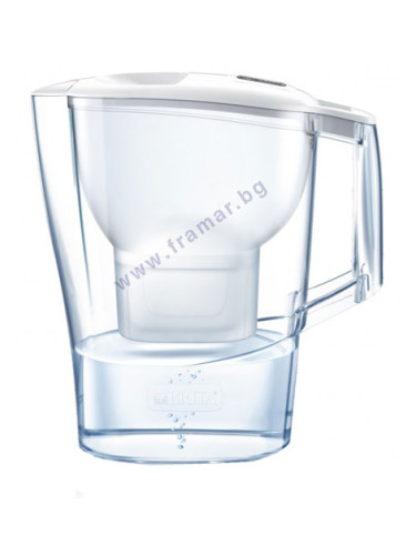 БРИТА ФИЛТРИРАЩА КАНА ЗА ВОДА АЛУНА КУЛ МЕМО БЯЛА 2.4 литра