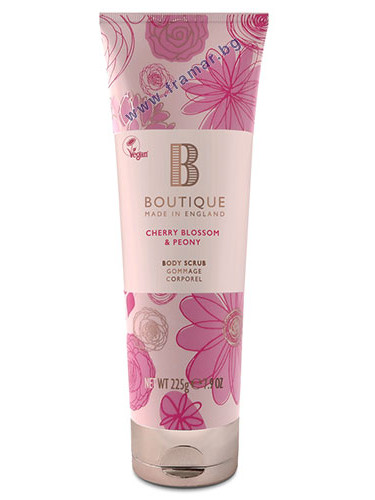 ГРЕЙС КОЛ БУТИК СКРАБ ЗА ТЯЛО С ЧЕРЕША И БОЖУР 225 г