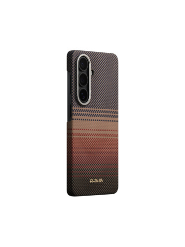 Оригинален кейс Pitaka Edge Case Sunset за Samsung Galaxy S26, кафяв