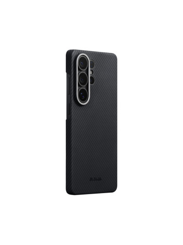 Оригинален кейс Pitaka Edge Case за Samsung Galaxy S26 Ultra, черносив