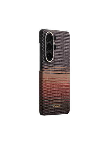 Оригинален кейс Pitaka Edge Case Sunset за Samsung Galaxy S26 Ultra, кафяв