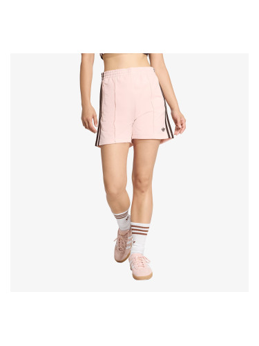Къси панталони adidas Firebird Classic Shorts Sandy Pink/ Aurora Coffee S