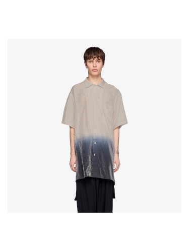 Риза Y-3 Dip Dye Short Sleeve Long Shirt Alumina M