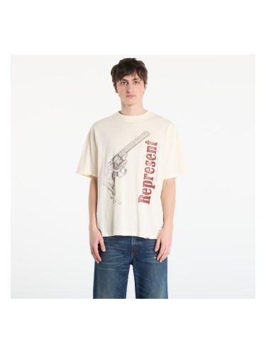 Тениска REPRESENT Loaded With Love T-Shirt UNISEX Buttercream XS