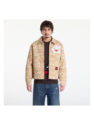 Яке Billionaire Boys Club Icecream Snakeskin Quilted Work Jacket Light Brown L
