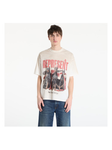 Тениска REPRESENT Dream On Tour T-Shirt UNISEX Washed Ecru L