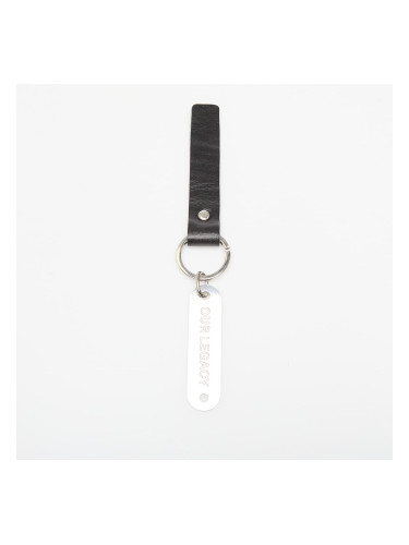 OUR LEGACY Ring Keyring Black Leather Universal