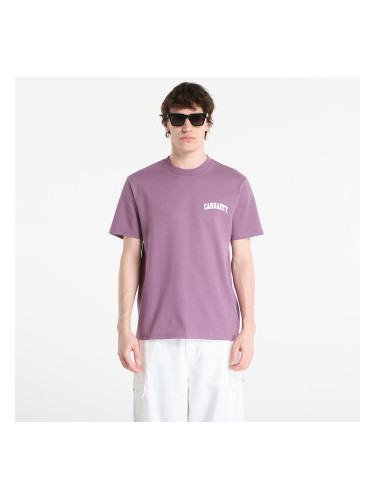 Тениска Carhartt WIP S/S University Script T-Shirt UNISEX Phlox/ White L