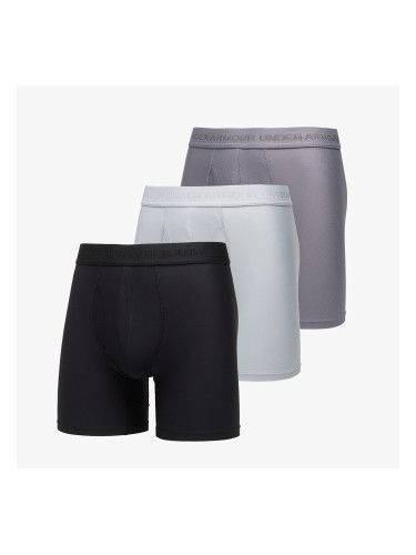 Боксерки Under Armour Performance Tech Mesh Mod 6in 3-Pack Gray L
