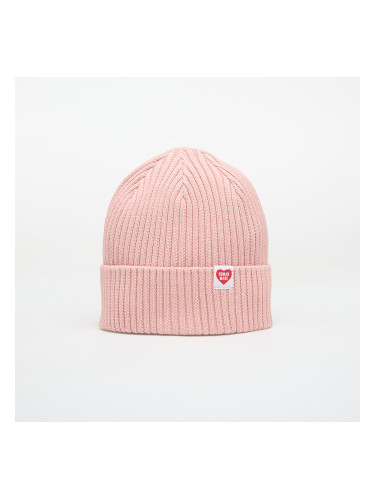 Шапка HUMAN MADE Cotton Rib Beanie Pink Universal