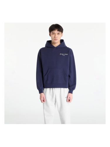 Суитшърт Sporty & Rich Syracuse Hoodie UNISEX Dark Navy XS