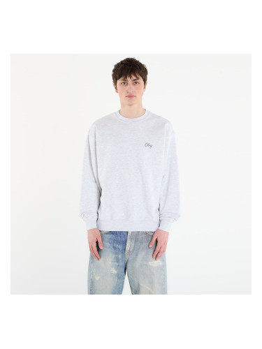 Суитшърт OBEY Paper Rose Heather Grey L