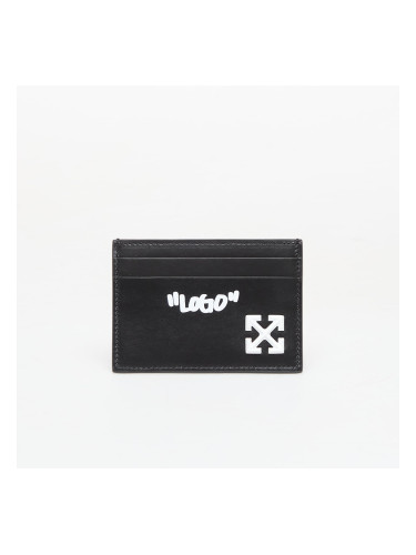 Портфейл Off-White Jitney Quote Card Case Black/ White Universal