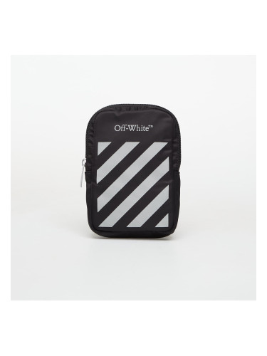 Чанта OFF-WHITE KIDS Reflective Logo Crossbody Bag Black/ Reflec Universal