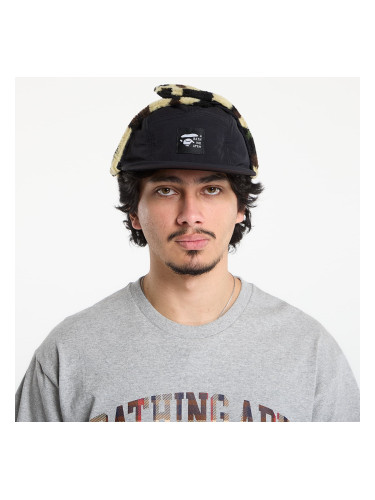Шапка A BATHING APE 1St Camo Puffy Flight Cap Black L
