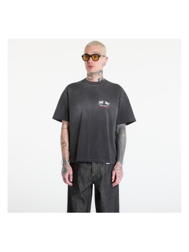 Тениска REPRESENT 24 Hour Service T-Shirt UNISEX Stained Black XL