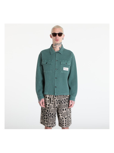 Риза Brain Dead Waffle Button Front Shirt Pin M