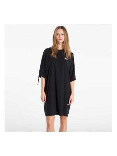 Облекло Y-3 Cinch 3 Stripes Oversized Tee Dress Black M