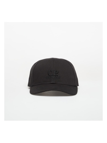 Шапка C.P. Company Baseball Cap Black Universal
