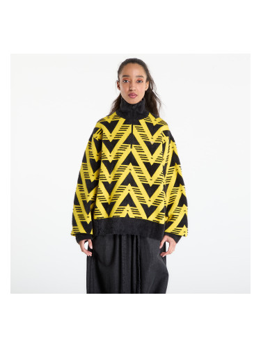 Джърси adidas Knitted Half-Zip Sweater Eqt Yellow S