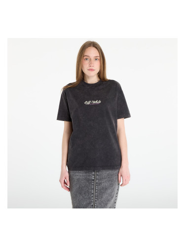 Тениска Off-White Royal Jwls Reg Tee Marble Black L