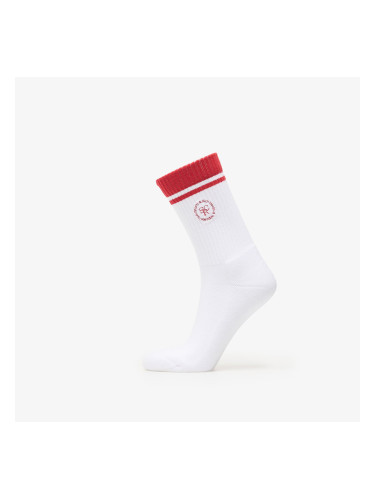 Чорапи Sporty & Rich SRHWC Socks White/ Ruby Universal