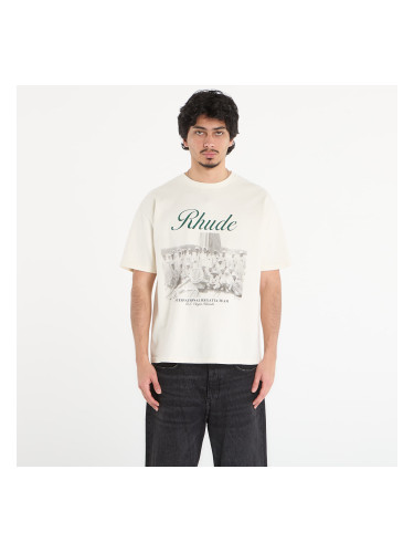 Тениска Rhude Virgin Islands Script Tee Vintage White/ Black/ Green XXL