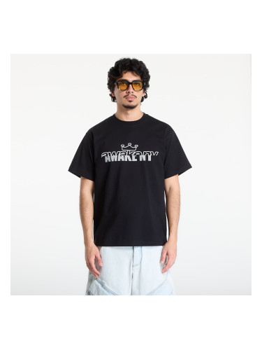 Тениска Awake NY Headcrack Champs Tee Black M