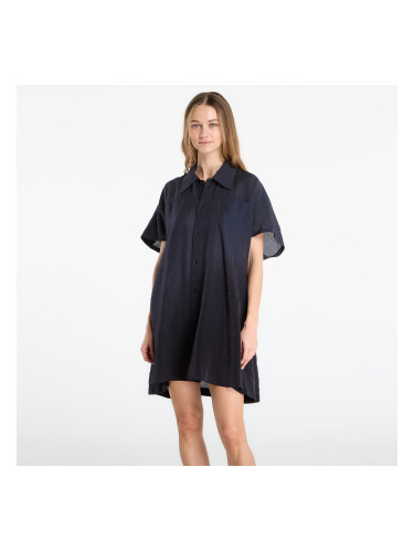 Риза Y-3 Short Sleeve Dip Dye Utility Overshirt Black/ Night Grey L