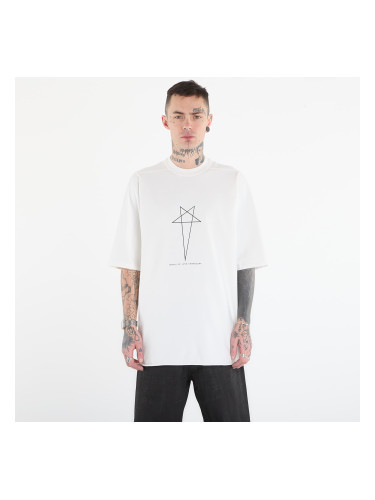 Тениска Rick Owens DRKSHDW Jumbo Ss T-Shirt Milk/ Black M