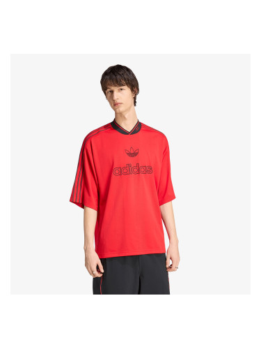 Джърси adidas Oversized Knit Jersey Better Scarlet L