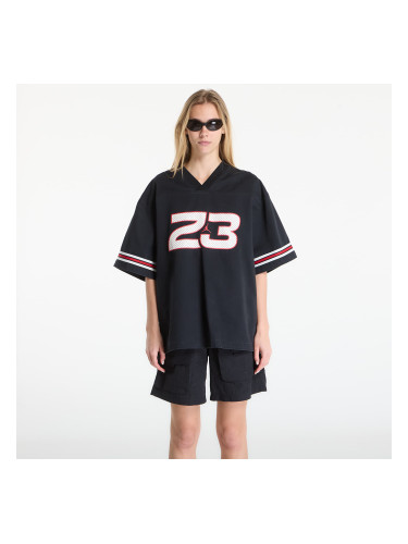 Тениска Jordan Flight Women's Woven Jersey Top Black L