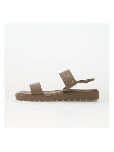 Calvin Klein Sq Molded Sandal Slide Gray 36