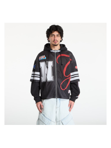 Суитшърт Awake NY Headcrack Champs Jersey Zip Hoodie Black S