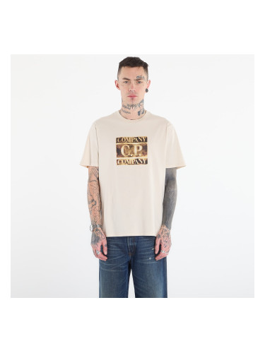 Тениска C.P. Company Short Sleeve Frozen Dew/ White L