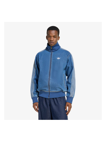 Суитшърт adidas Adicolor Denim Firebird Track Top Medium Vintage Denim XXL