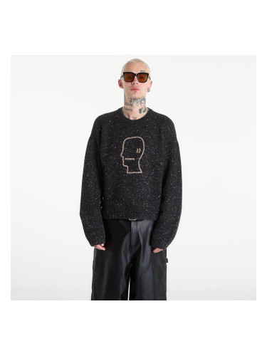 Пуловер Brain Dead Logohead Alpaca Crewneck Sweater Char M