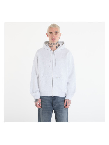 Суитшърт Carhartt WIP Hooded WIP Label Sweat Jacket UNISEX Ash Heather L