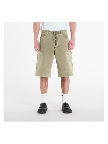 Къси панталони ROA Ash Canvas Shorts Sage Green L