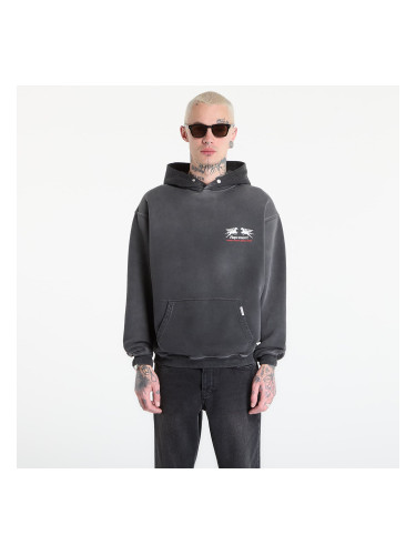Суитшърт REPRESENT 24 Hour Service Hoodie UNISEX Stained Black L