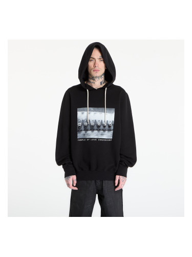 Суитшърт Rick Owens DRKSHDW Oversized Hoodie Black/ Milk M