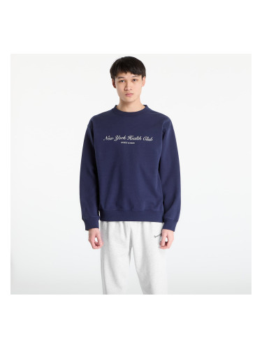 Суитшърт Sporty & Rich NY Health Club Crewneck UNISEX Dark Navy L