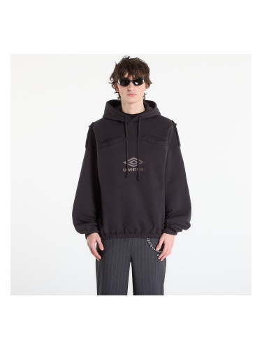 Суитшърт Umbro by SlamJam Medal Masked Hoodie Strong Wash Black M
