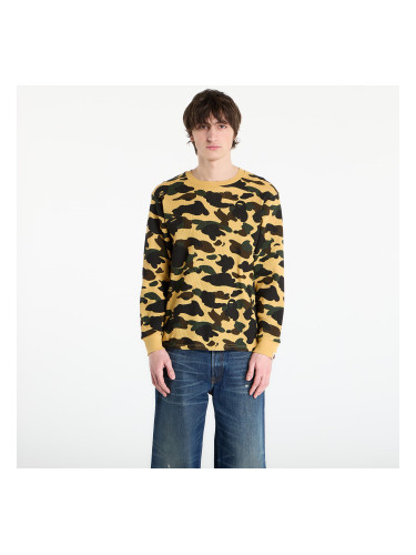 Тениска A BATHING APE 1St Camo Thermal Lt M Underwear Yellow L