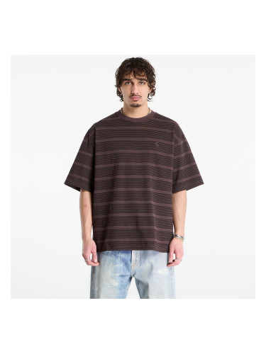 Тениска Carhartt WIP S/S Hanson T-Shirt UNISEX Hanson Stripe/ Palisander M