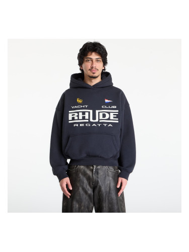 Суитшърт Rhude Regatta Club Hoodie Vintage Black/ White S