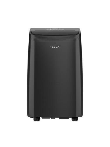 Мобилен климатик Tesla TTMYB-12CHW, 12000 BTU, Клас А, Wi-Fi, I sleep, 3 скорости, LED дисплей, Дистанционно, Черен