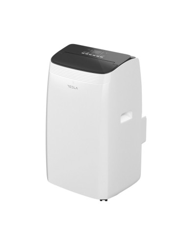 Мобилен климатик Tesla TTMYW-12CHW, 12000 BTU, Клас А, Wi-Fi, I sleep, 3 скорости, LED дисплей, Дистанционно, Бял