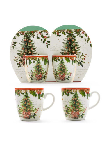 СЕТ КОЛЕДНИ ЧАШИ 2 БР. 80МЛ