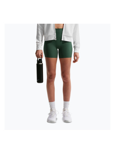 Дамски къси панталони/шорти Nike Zenvy High Waisted Biker 5" fir/white